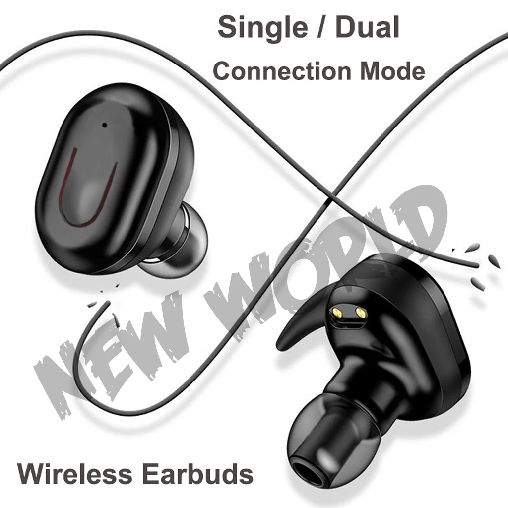 Близнецы Bluetooth 5,0 наушники Мини спортивная Гарнитура TWS беспроводные наушники 5D стерео HiFi игровые наушники водонепроницаемые