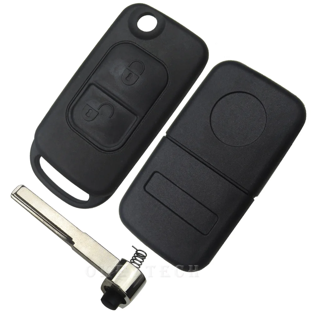 Автомобильные аксессуары OkeyTech 2 кнопки откидной складной чехол для ключа