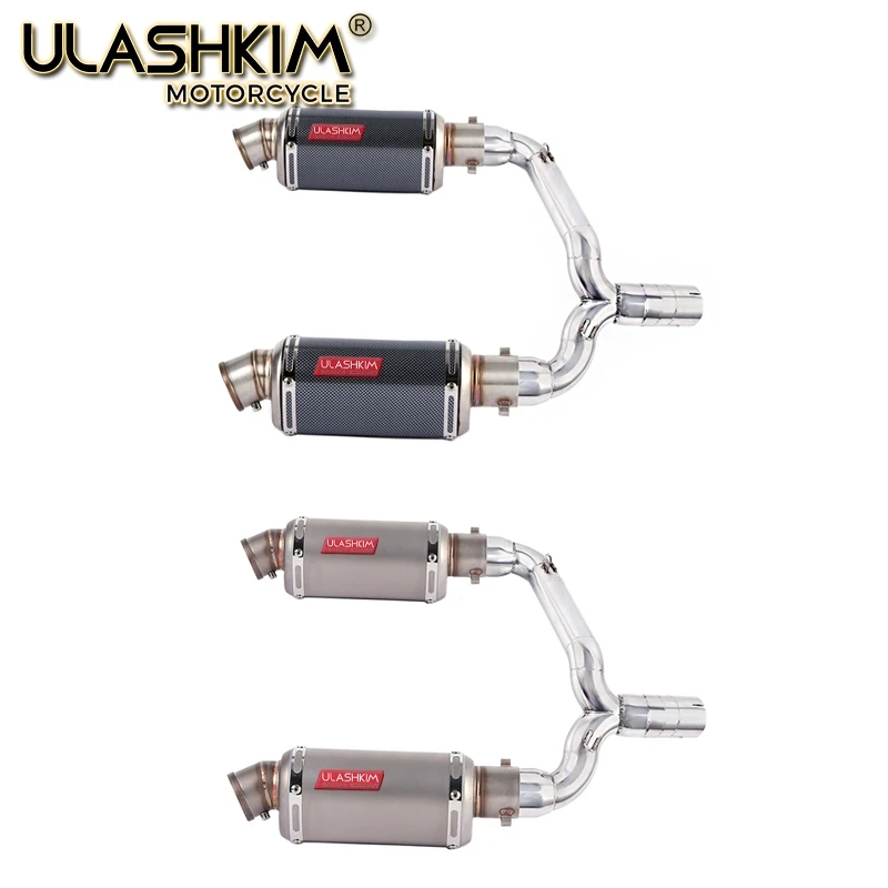 Полный глушитель выхлопной трубы мотоцикла Escape System Slip On для suzuki GSR400 GSR600 BK400 BK600 GSR BK
