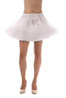charmingbridal puffy tutu skirt short tulle petticoat ballet dance underskirts for short prom costume