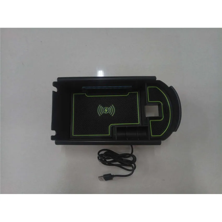 10w fast charging for 2016 2018 toyota c hr chr c hr mobile phone wireless charging armrest box storage car accessories free global shipping