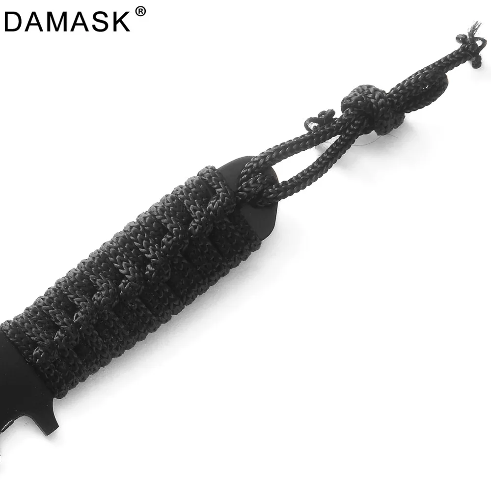DAMASK Master Made фиксированный нержавеющая сталь открытый нож 3Cr13 Высокая твердость