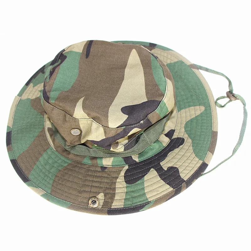 Непальская шляпа от солнца Boonie армейская камуфляжная для охоты спорта на