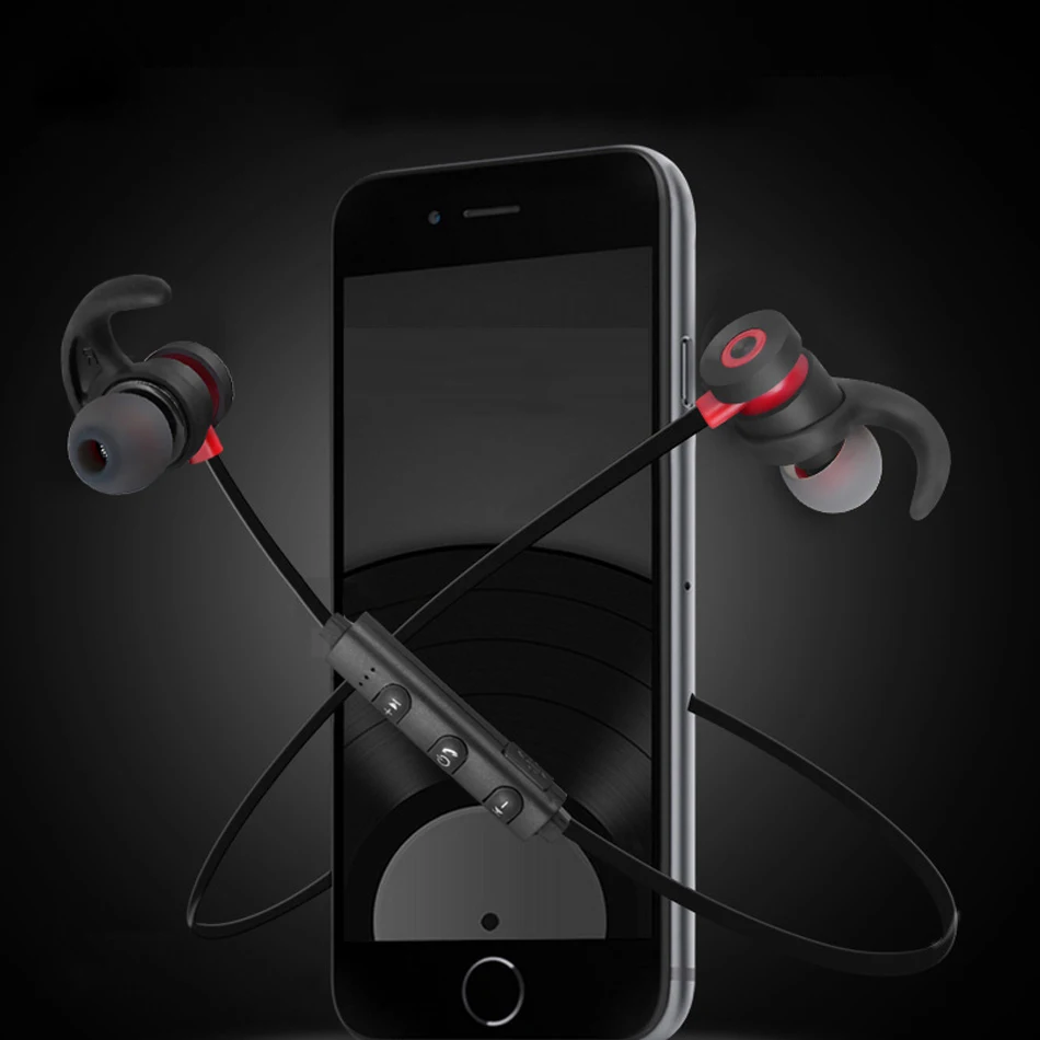 Спортивные Bluetooth наушники с Беспроводная стерео гарнитура для Xiaomi iPhone samsung смарт
