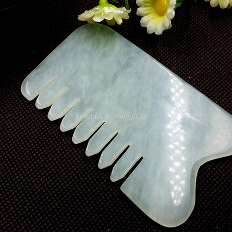 Head Body Messager Jade Comb Massageador Stress Massage Tool Massagers Chinese Medicine Massagem E Relaxamento SPA Health Care | Красота и