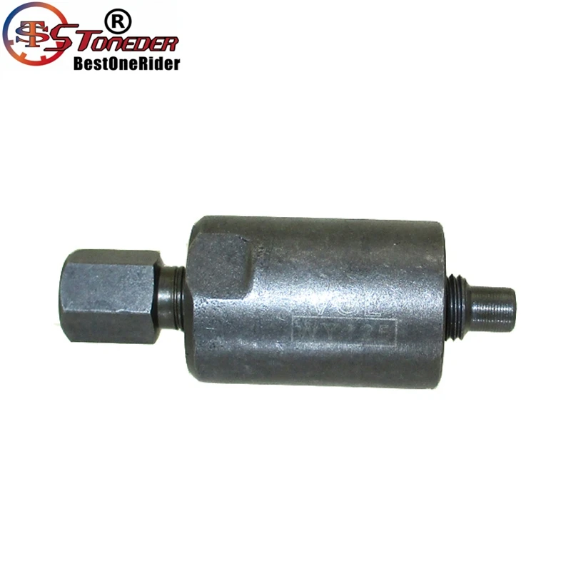 Вытяжной маховик STONEDER M28x1.0 с правой резьбой Женский Для Kawasaki 57001-1471 KLX110 A1-A7 KFX450R Suzuki
