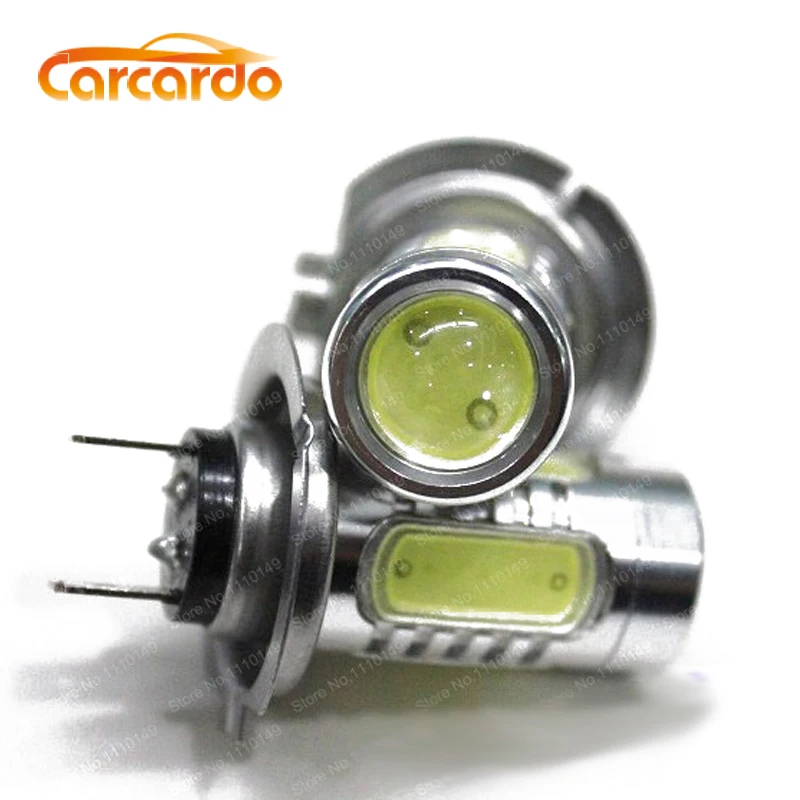 

Carcardo 1 Pair 7.5W H7 Foglight Bulb LED Car Headlight 7.5W H7 Foglamp High Power LED Auto Car Light