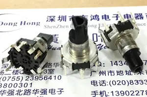 5pcs ALPS alpine EC12D1524403 encoder with switch 30 positioning 15 pulse shaft length 17.5