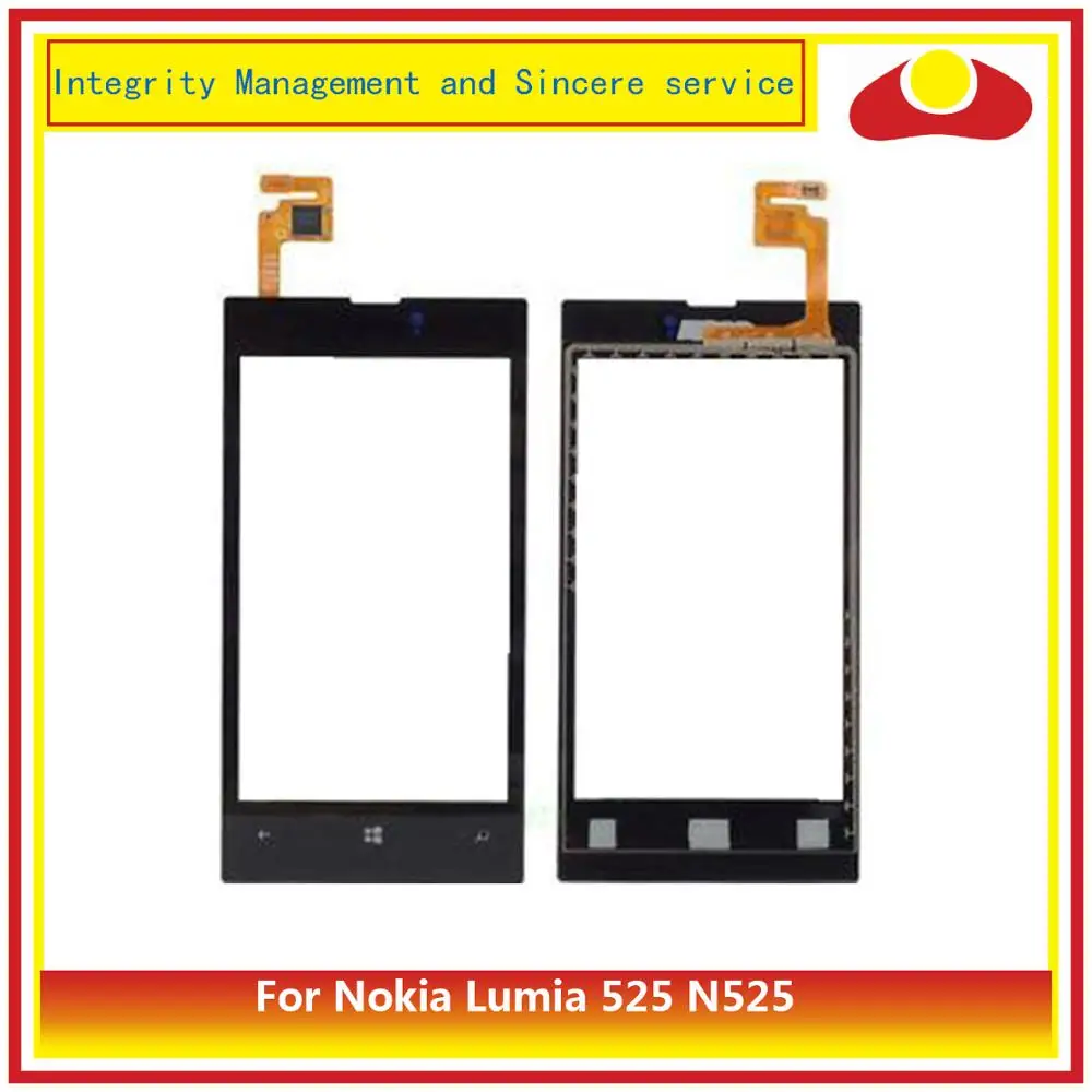 Оригинал 4 0 &quotдля Nokia Lumia 525 N525 дигитайзер Сенсорная панель экран сенсор передняя