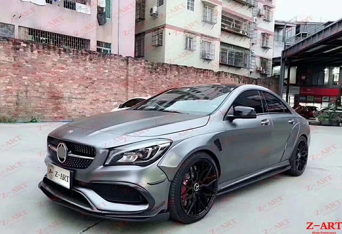 Z-ART комплект расширителей колесных арок ДЛЯ Mercedes Benz CLA тюнинга Комплект кузова ремонт комплект кузова для CLA 200 CLA250 CLA180 2013
