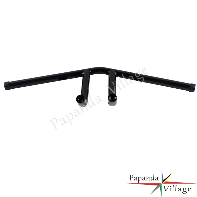 Черный мотоцикл 1 дюйм 25 мм ретро 6 дюймов руль Rise для Harley Chopper Bobber Sportster |