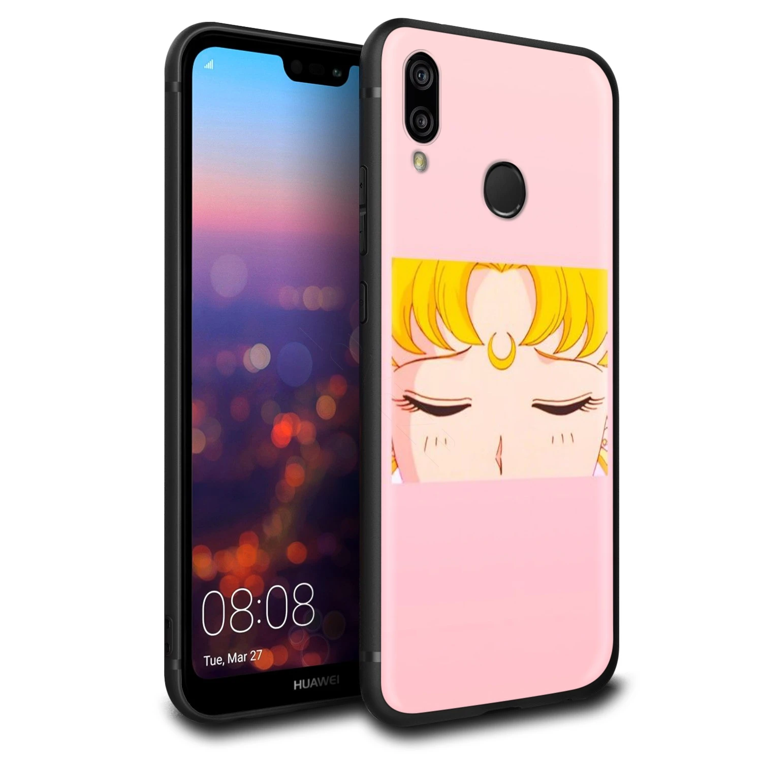 Чехол Lavaza Moon Сейлор Меркурий для Huawei Honor 10 9 8 8x 8c 7x 7c 7a Note Nova 3 3i Lite Y9 Y7 Y6|Бамперы| |