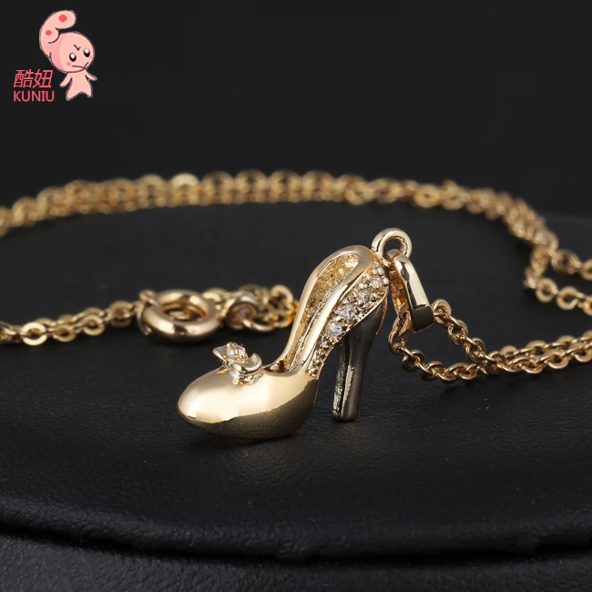 Изящные туфли на высоком каблуке ожерелье с подвеской в виде кристаллов|necklace crystal