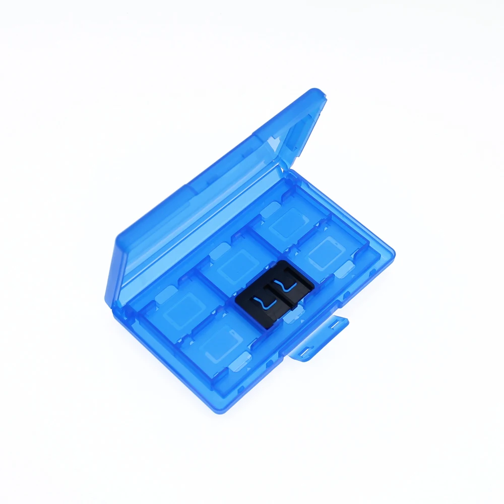 12+2 Slots Plastic Game Cards Case Video Memory Card Storage Box Multi Protective case for NS Nintendo Switch | Электроника