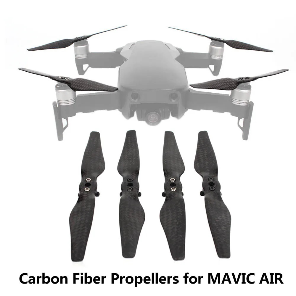 2 пары пропеллеров быстроразъемных из углеродного волокна 5332S 5332 для DJI MAVIC AIR|propeller