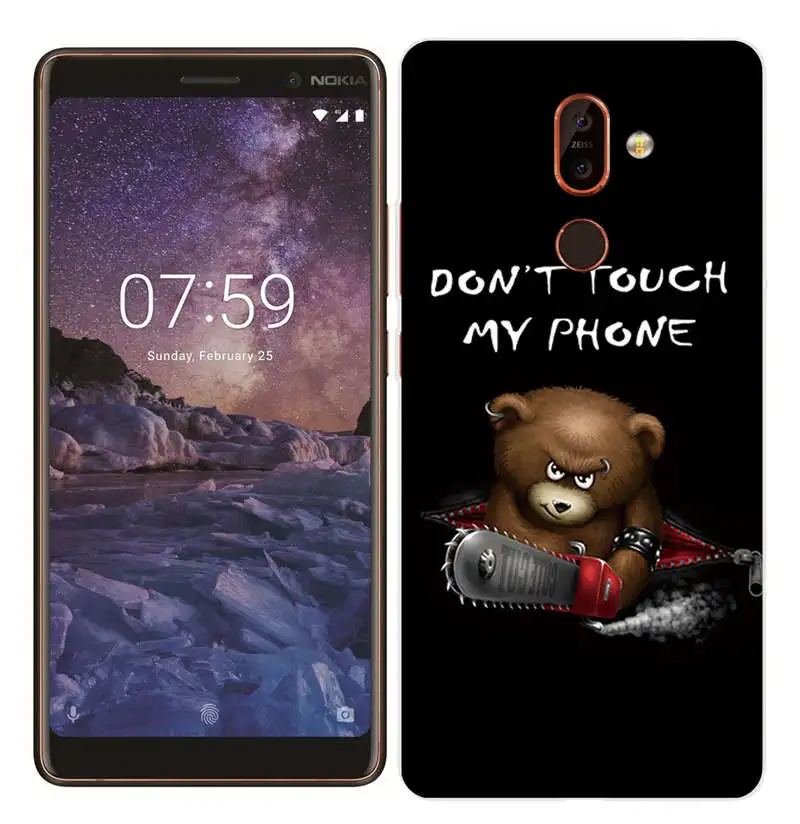Arvin Case for Nokia 7 Plus Silicon Cover For 2.1 3.1 5.1 6.1 Transparent Fundas X6 Soft TPU 3 5 6 8 Bag |