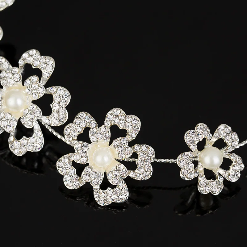 2017 распродажа тиары трендовые цинковые сплавы растения новые женские свадебные