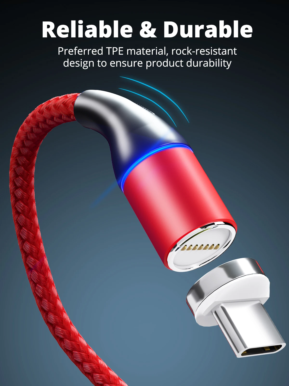 ANMONE type C Магнитный кабель Android Micro USB кабели Мобильный планшет быстрое зарядное устройство магнитный шнур телефон зарядка данных USB кабели