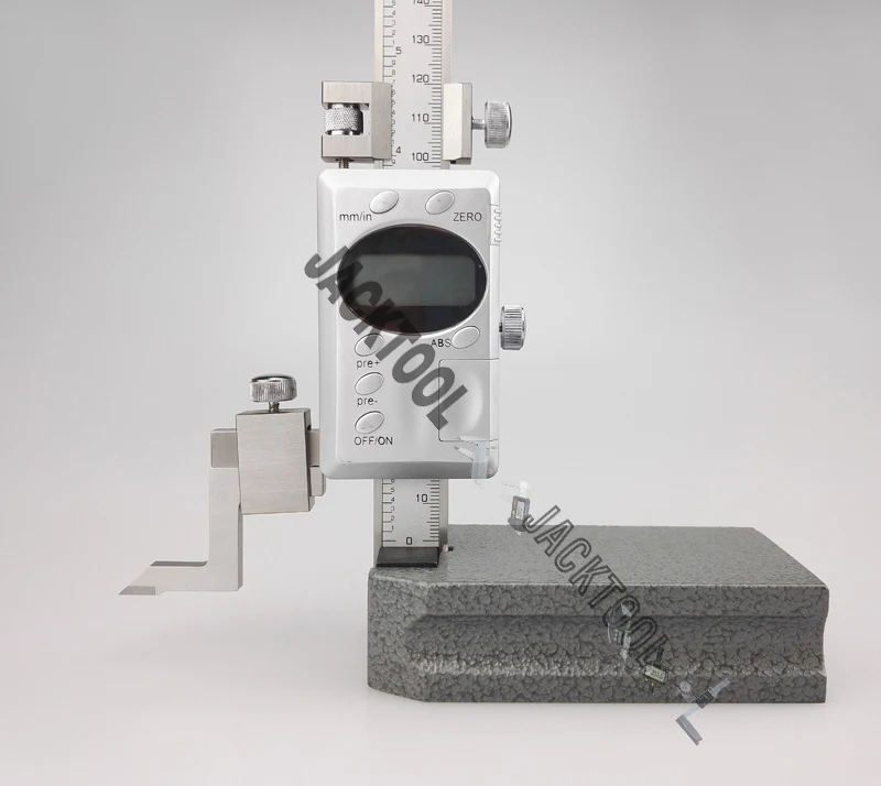 Электронный цифровой измеритель высоты 0 300 мм закаленная нержавеющая сталь с