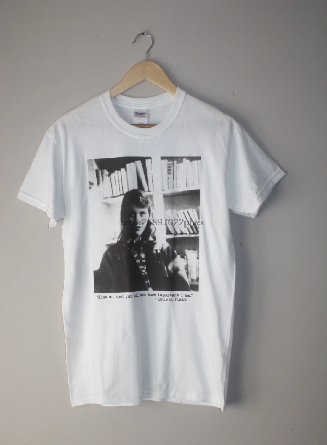 sylvia plath portrait t shirt feminist feminism retro vintage bell jar indie vtg t-shirt tshirt tee top men | Мужская одежда
