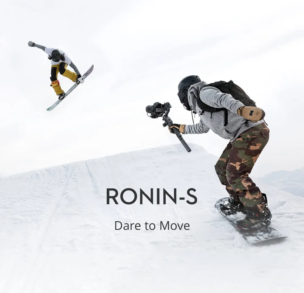IN STOCK! DJI Ronin S Professional Camera Control 3-axis Stabilization Max Battery Life 12 hrs Automated Smart Features