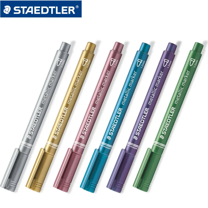 STAEDTLER маркер ручка 8323 металлик руководство рождественские поздравительные