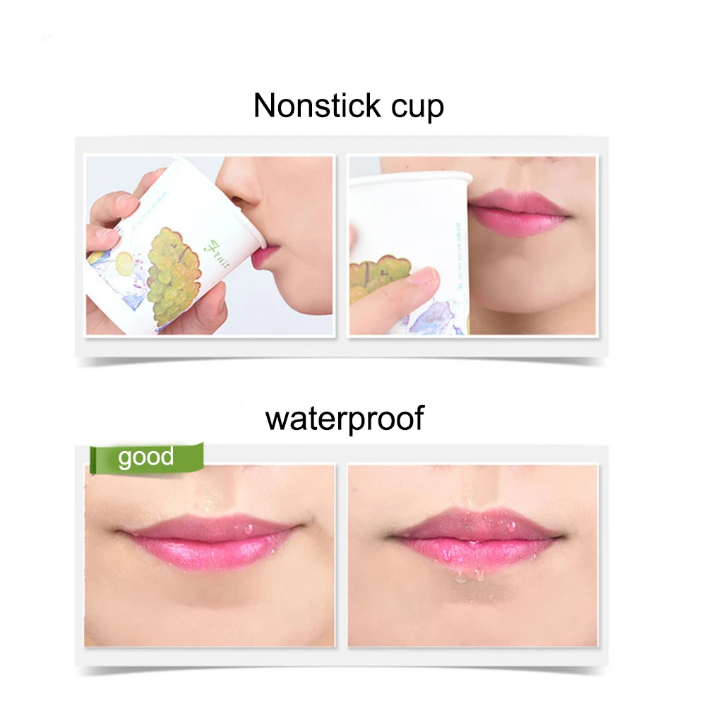 6 шт. температурный гигиенический бальзам для губ прозрачный макияж Желе Цветок водоотталкивающий увлажнитель губная помада