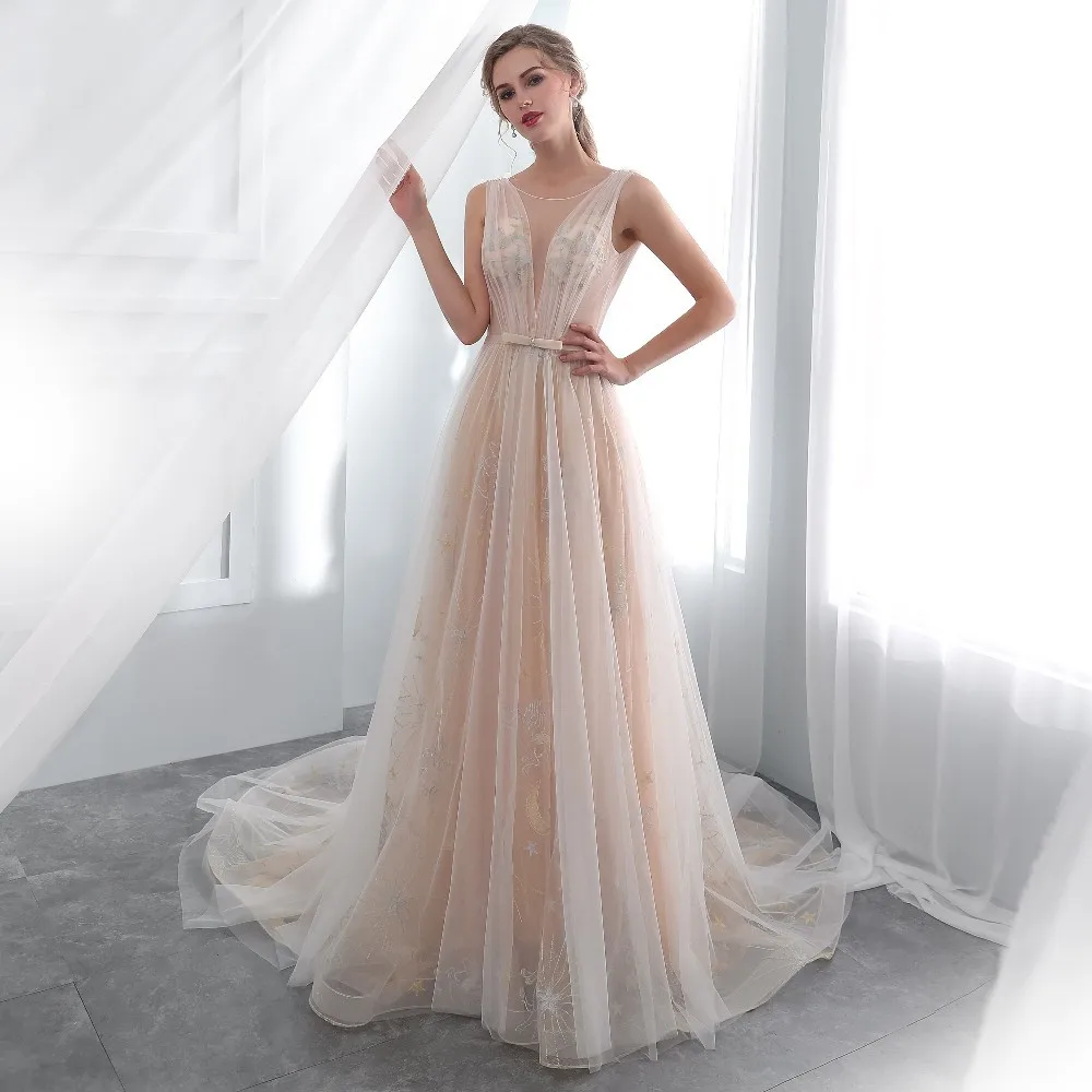 Vivian's Bridal 2020 летнее кружевное платье с аппликацией милое вечернее для девочек