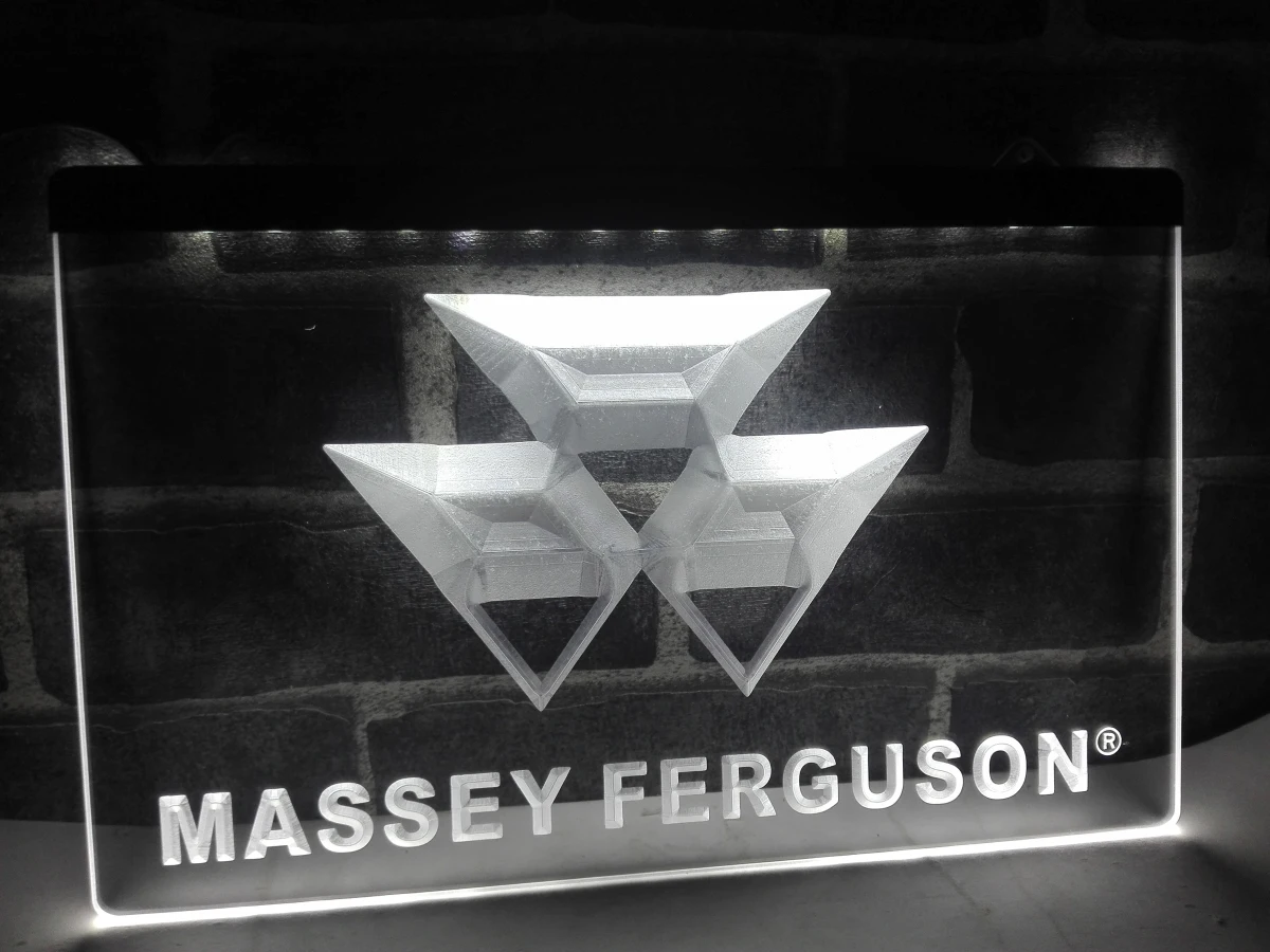 LG187 трактора messy Ferguson (светодиодный неоновый светильник знак для домашнего