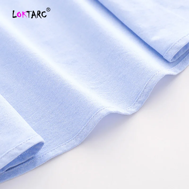 LOKTARC/блузка для маленьких мальчиков хлопковые рубашки в полоску с длинными