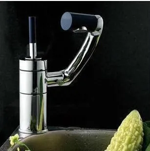 New высокого качества латунь материал хром горячей и холодной однорычажный