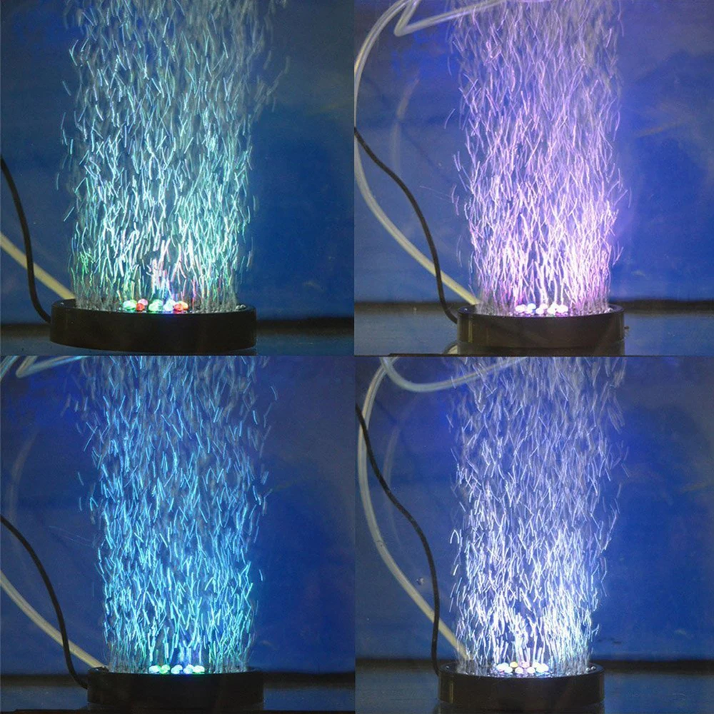 Домашний водонепроницаемый RGB светодиодный подводный светильник Круглый