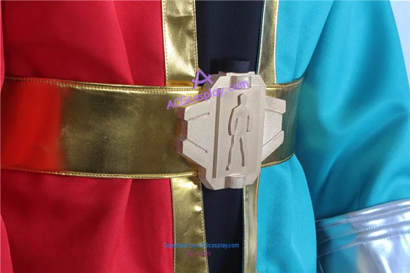 Рождественский костюм для косплея Kaizoku Sentai Gokaiger Gai Ikari Gokai | Тематическая одежда и