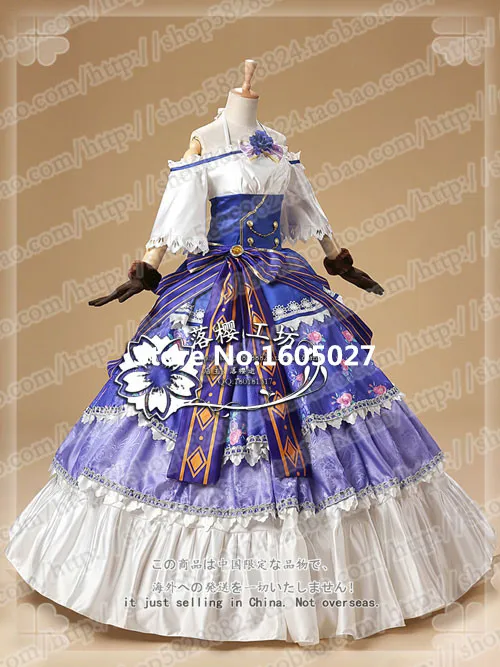 Аниме Love Live! Костюм для косплея Sonoda Umi экшн-фигурка форма пробуждения вечерние