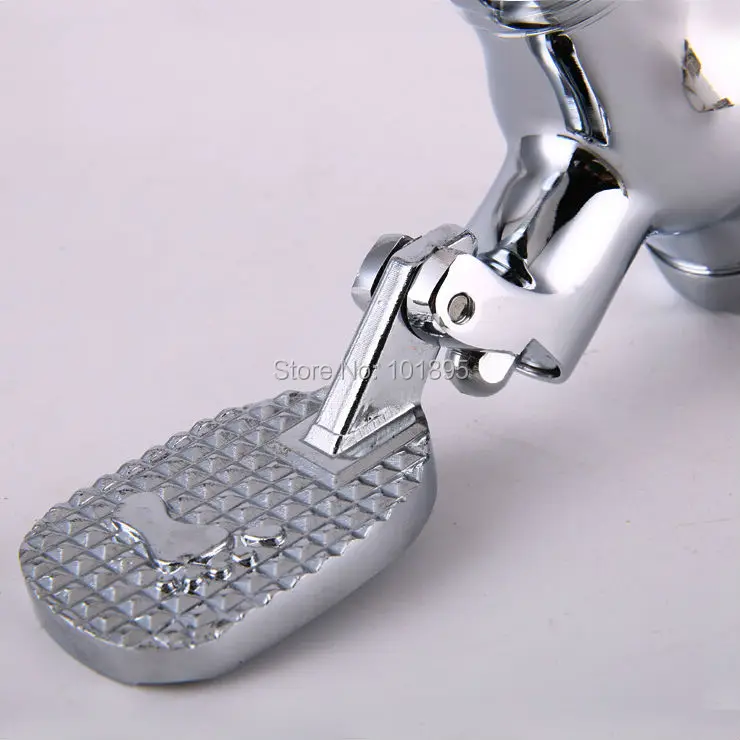 L16698 хромированный цвет ножной отжим Тип Латунь фотоэлемент|flush valve|valve brassvalve chrome |