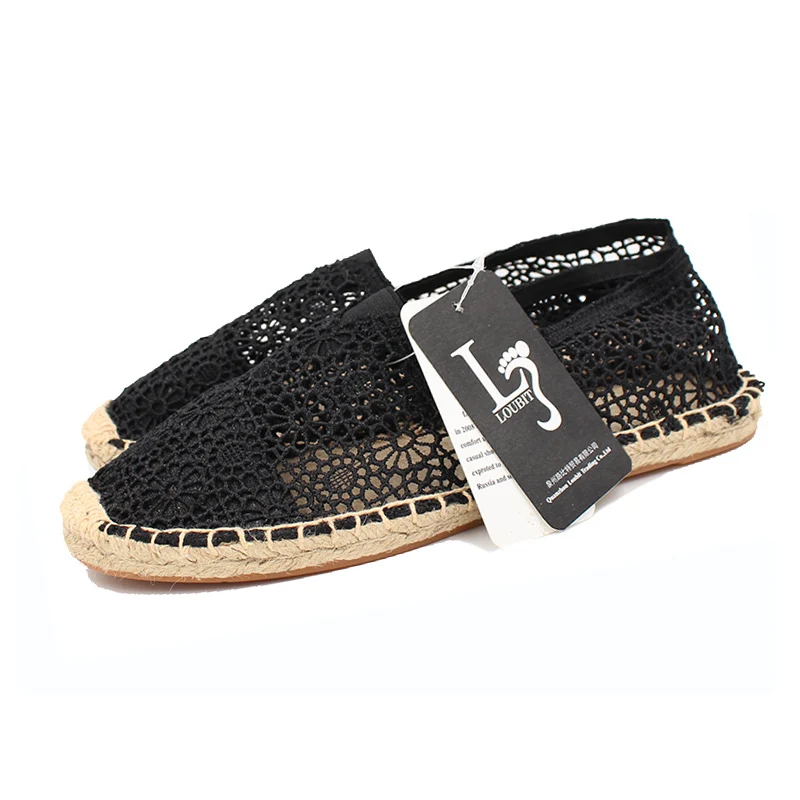 Эспадрильи мужская обувь летние женские лоферы повседневная женская на шнуровке