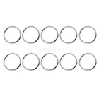 10 шт.компл. 3x25 мм прецизионные полированные бесшовные сварные ленты из нержавеющей стали 304, круглые уплотнительные кольца для байдарки, каноэ, морского транспорта