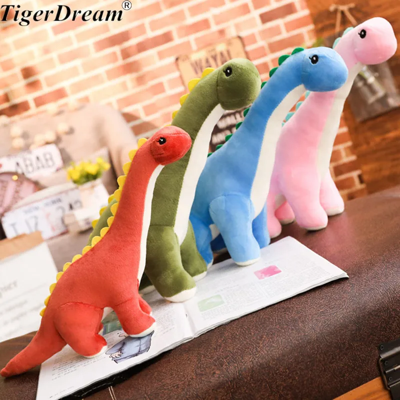 

Креативная плюшевая игрушка Дракон динозавр с длинной шеей, подарок для детей, мягкая подушка, украшение для дома, рождественский подарок, 2019
