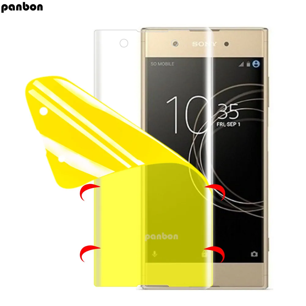 Гидрогель для sony xperia 10 Plus XA3 XA 3 XA1 XA2 Ultra полное покрытие передняя защита экрана