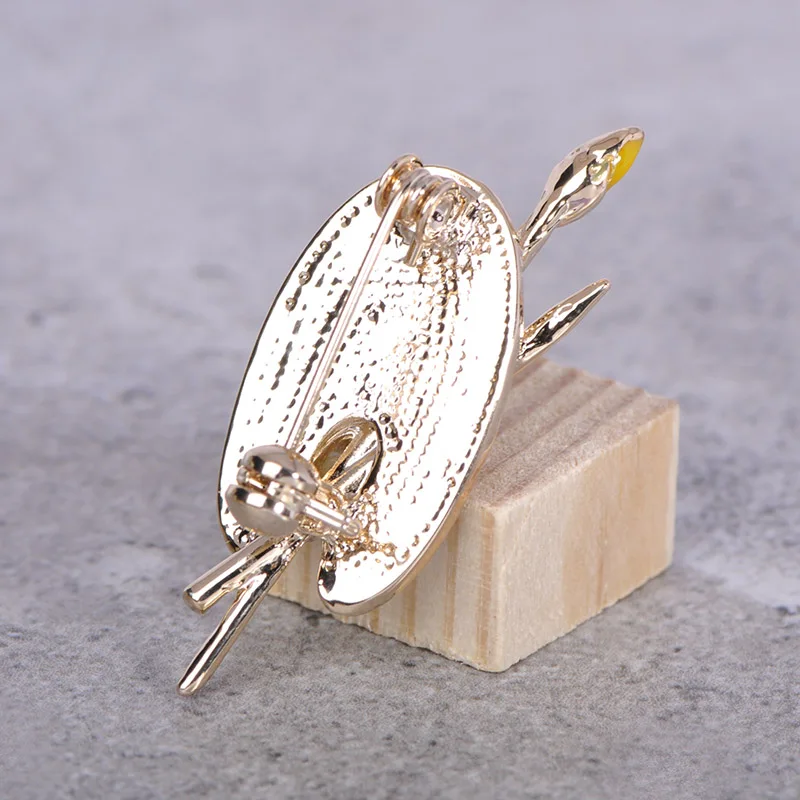 Funmor Повседневная палитра брошей эмалированные булавки художника платье сумка