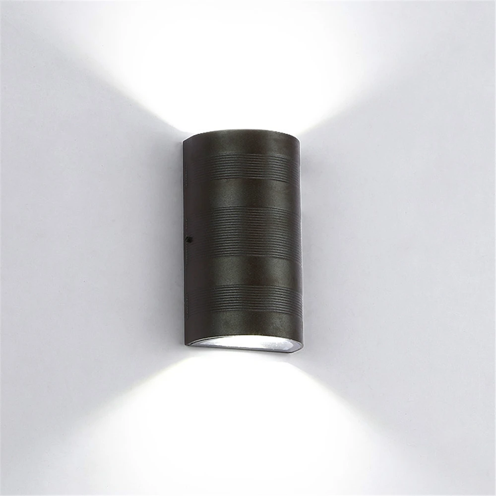 bedroom light 6-10W wall COB LED black hot suqare round waterproof indoor/outdoor terraza garden balcony decorations | Лампы и