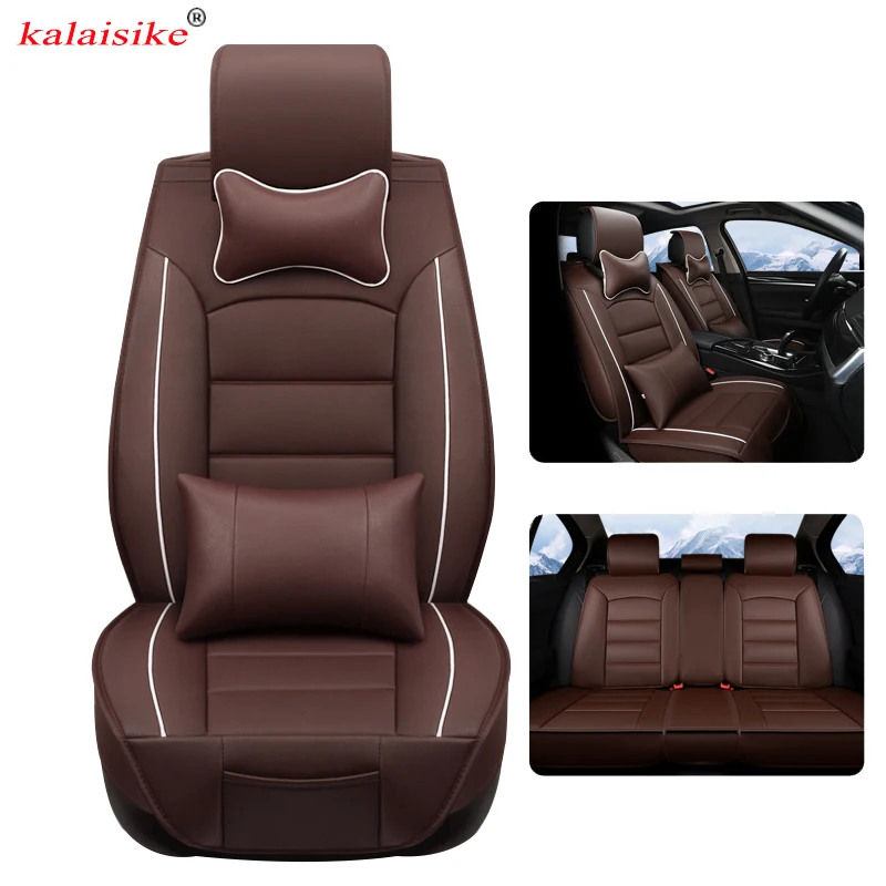 

kalaisike leather Universal Car Seat Cover for Great Wall all model Tengyi M4 C30 C50 M2 Hover H1 H2 H5 H6 H7 H8 car accessories