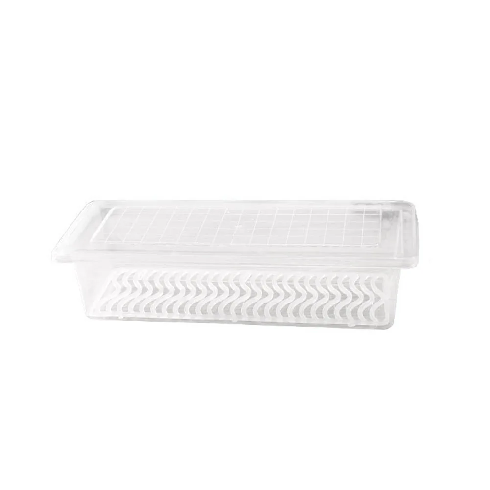 Newly Refrigerator Food Storage Box Fish Meat Fresh Keeping Transparent Fruit Vegetable Organizer Plastic Container Case VA88 | Дом и сад