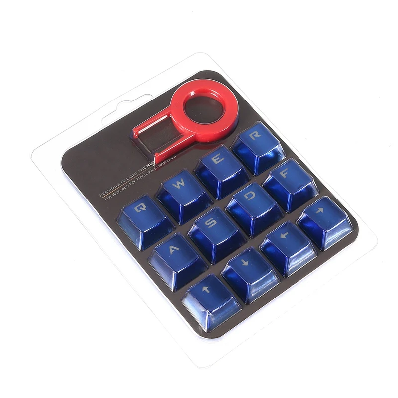 12 клавиш Doubleshot полупрозрачная механическая клавиатура с подсветкой для Cherry MX KeyCap PBT Puller игровая подсветка переключатель клавиатуры