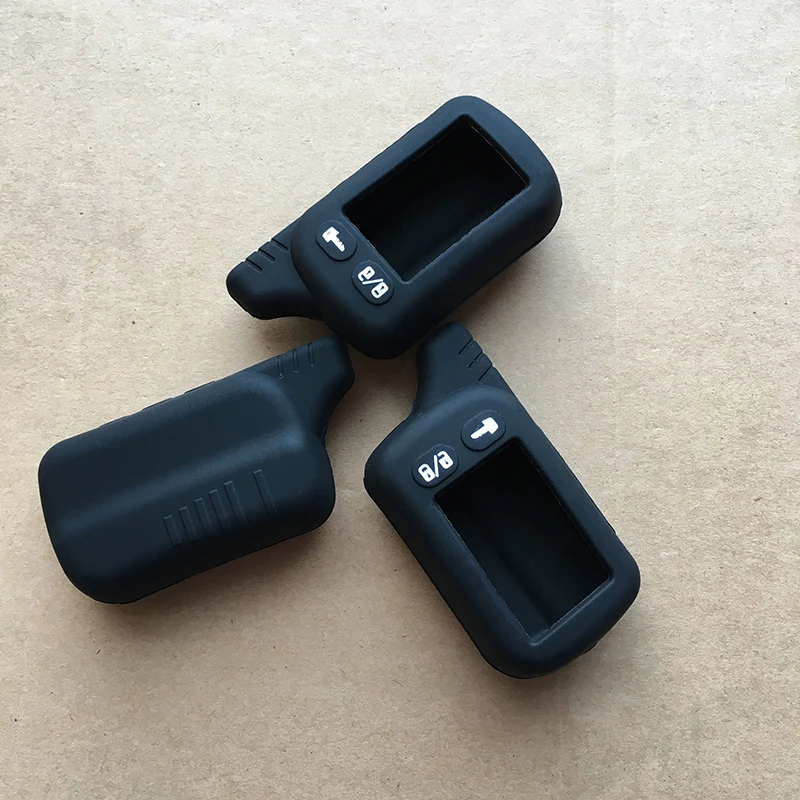 Силиконовый чехол для автомобильного ключа Tomahawk TZ9010 TZ9030 TZ9020 TZ7010 Lcd двухсторонний