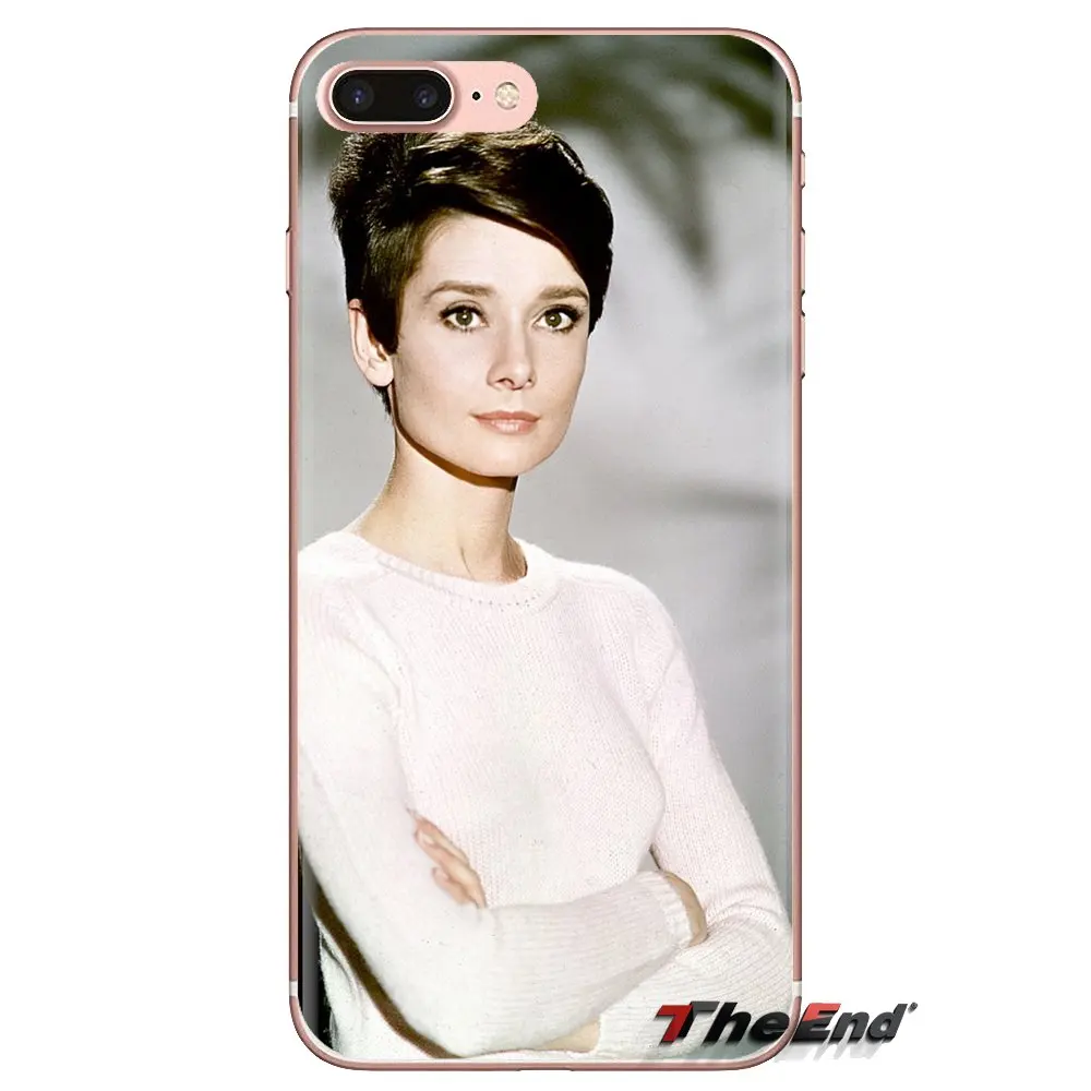 Transparent TPU Housing Audrey Hepburn Actress For HTC One U11 U12 X9 M7 M8 A9 M9 M10 E9 Plus Desire 630 530 626 628 816 820 830 |