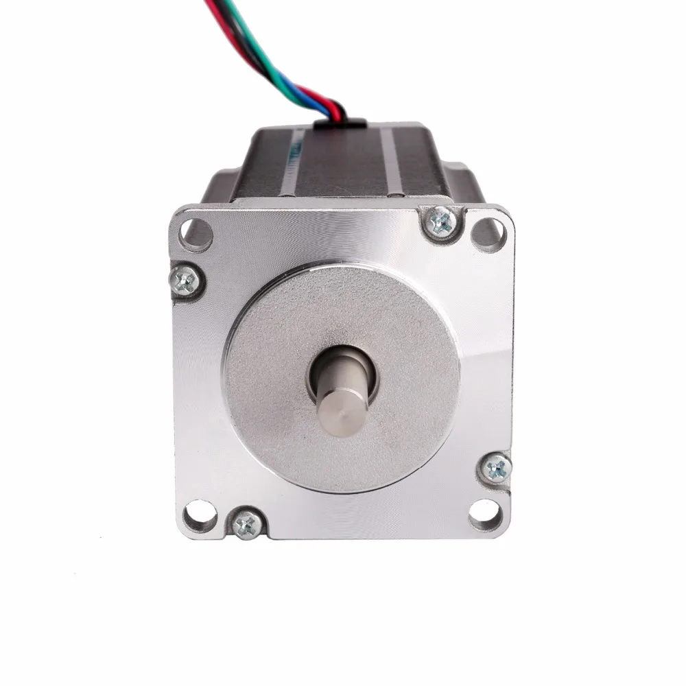Nema23 шаговый двигатель 57BYGH 435oz-in 3.0N. M 112 мм 4 провода 4.2A 23HS9442B двойной вал 3D принтер