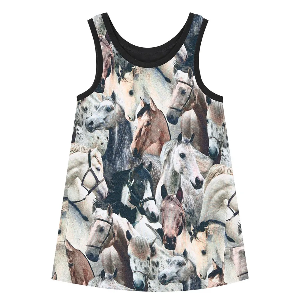 Платья для девочек летняя стильная большая Брендовая детская дизайнерская