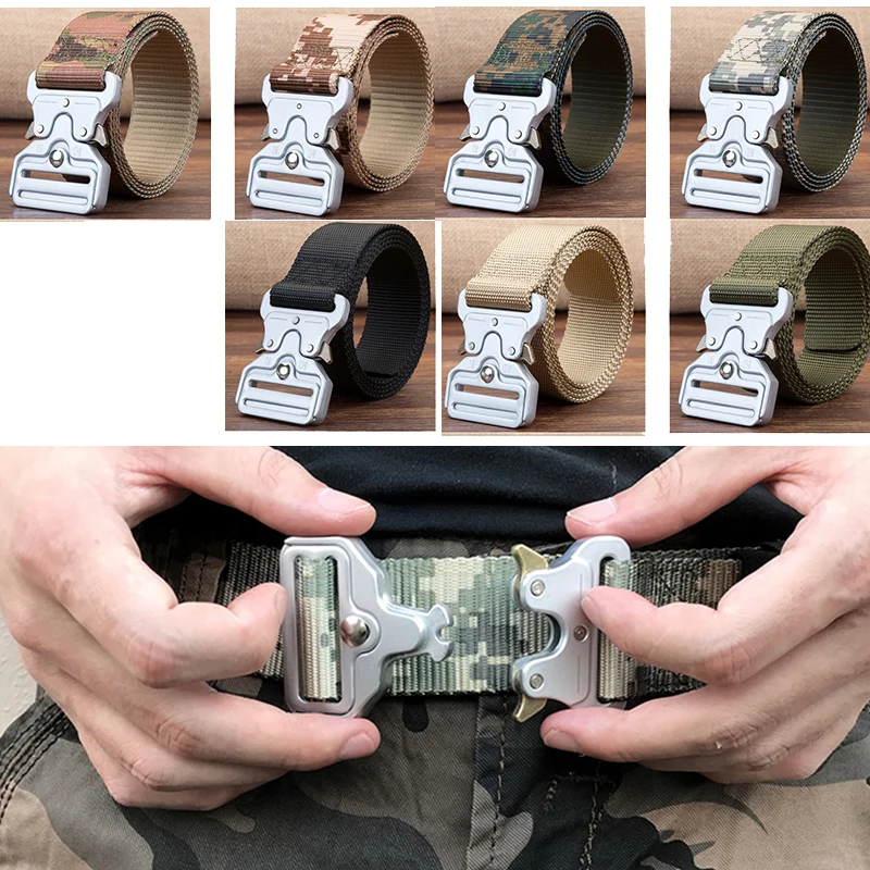 Hello Guoguo мужской ремень/холст/Тактические ремни/Мода/ремень для мужчин nsert Пряжка