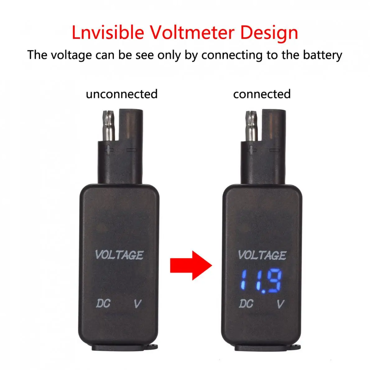 ABS + PVC Универсальный 2.1A SAE двойной USB кабель адаптер порт разъем питания смартфон